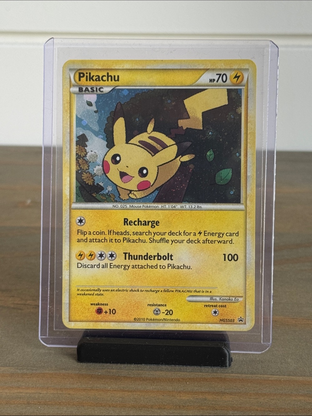Pokémon | HeartGold & Soul Silver (Holo) #HGSS03: Pikachu (2010) - Trading Card